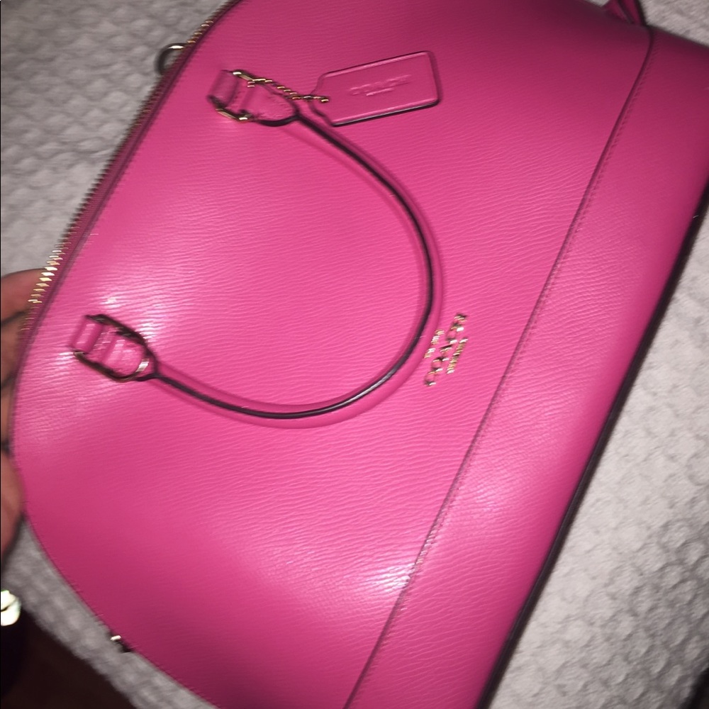 Coach Sierra (standard not mini) purse- pink